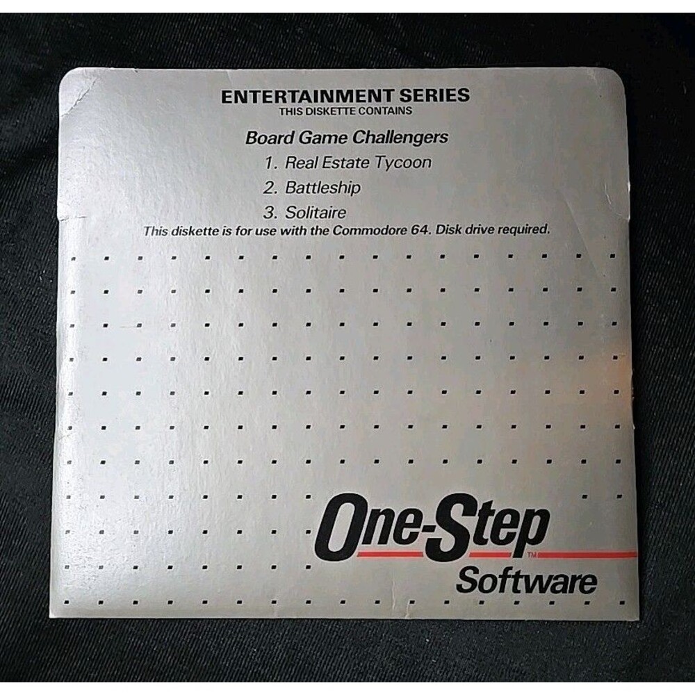 Board Game Challengers (C64 Commodore 64/128, 1985) Untested - Picture 2 of 4